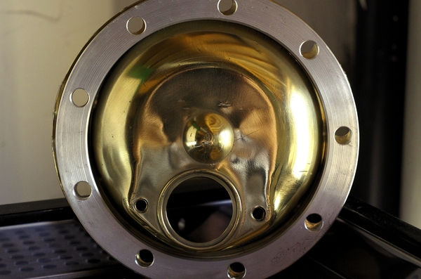 Urania aliminium flange