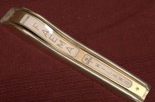 Faema plexiglass for front decorative brass column of Mercurio 1st generation